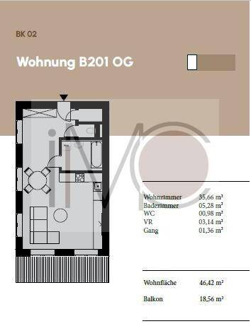 Wohnung B 201 OG