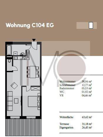 Wohnung C 104 EG