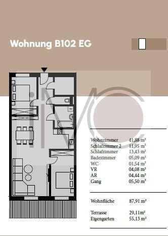 Wohnung B 102 EG