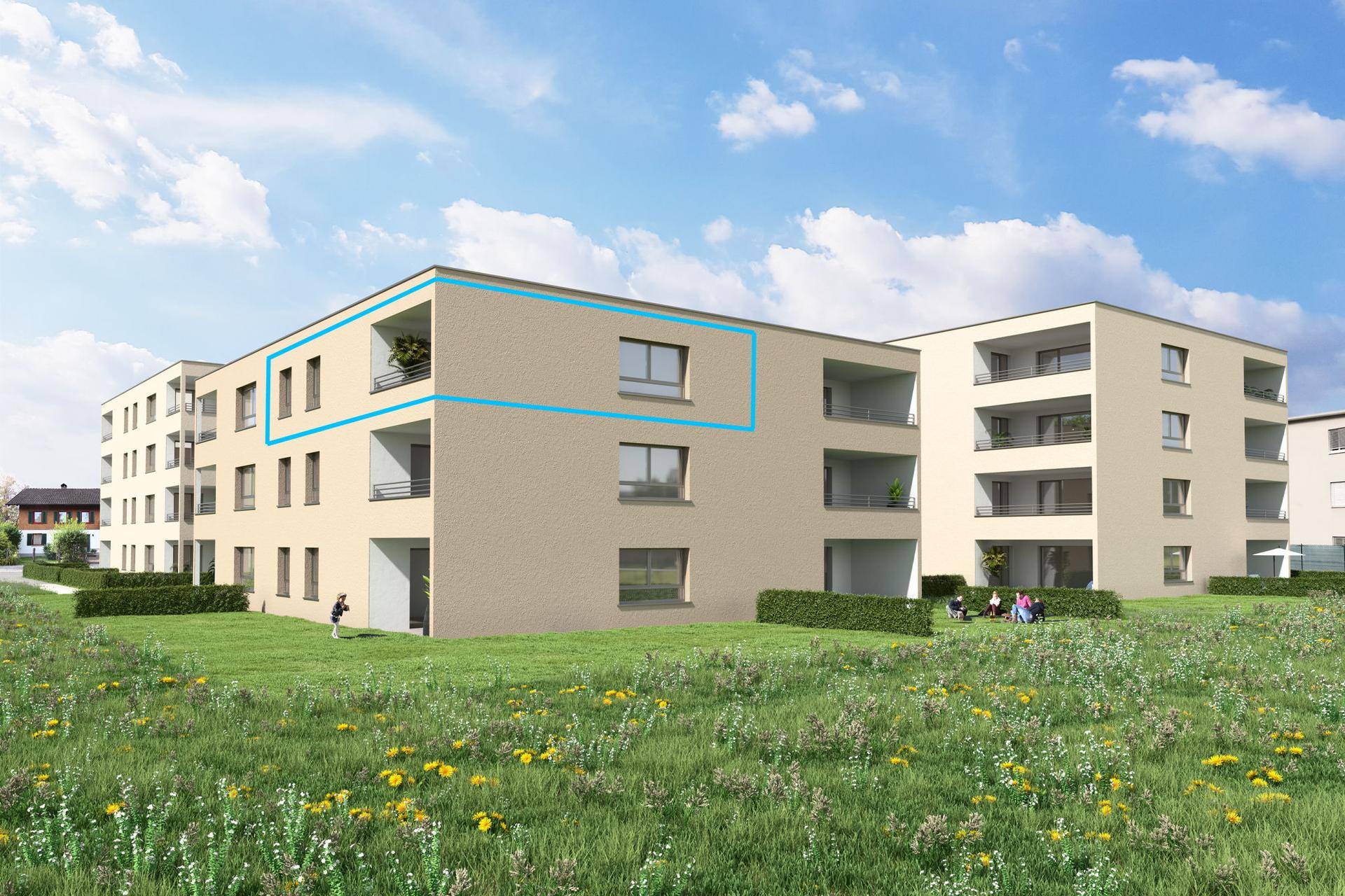 Bahngasse_LageWohnung_Haus C TOP 10