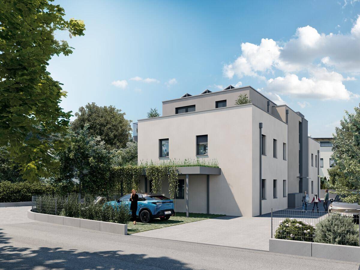 Ansicht Hauszufahrt