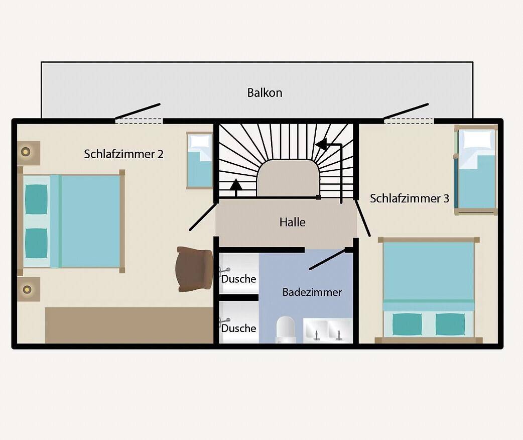 Haus 2 Obergeschoss
