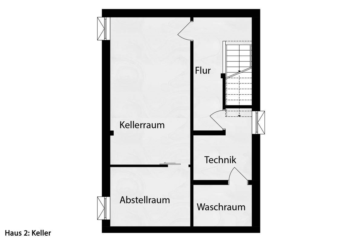 04 Grundriss Haus 2 Keller