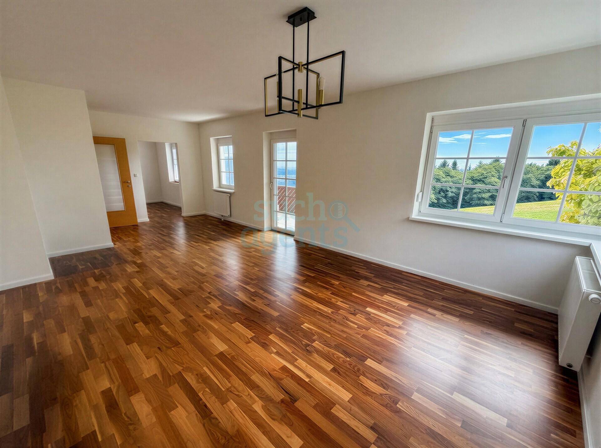 1533 Wohnzimmer:Speisezimmer ohne Möbel