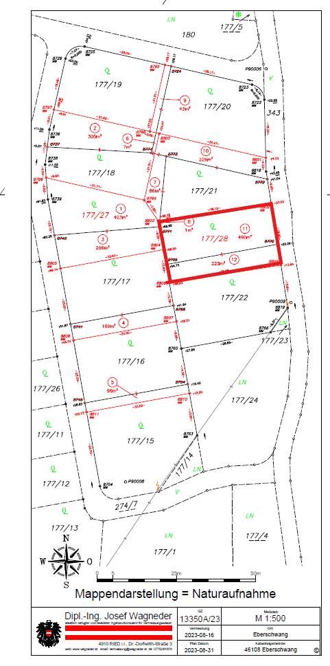 714m² großes Baugrundstück in Eberschwang - Ansicht 3