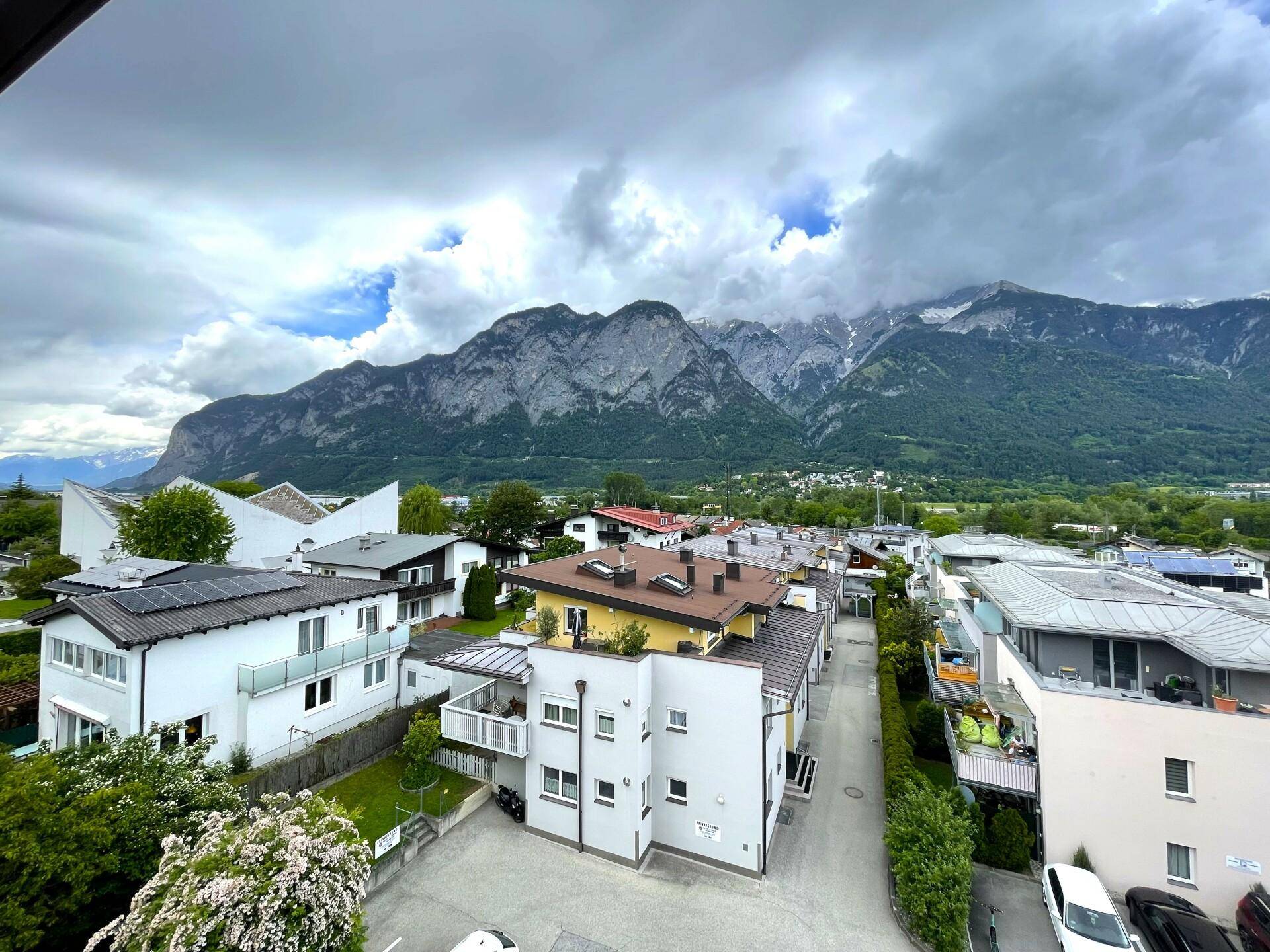 Ausblick Balkon Norden