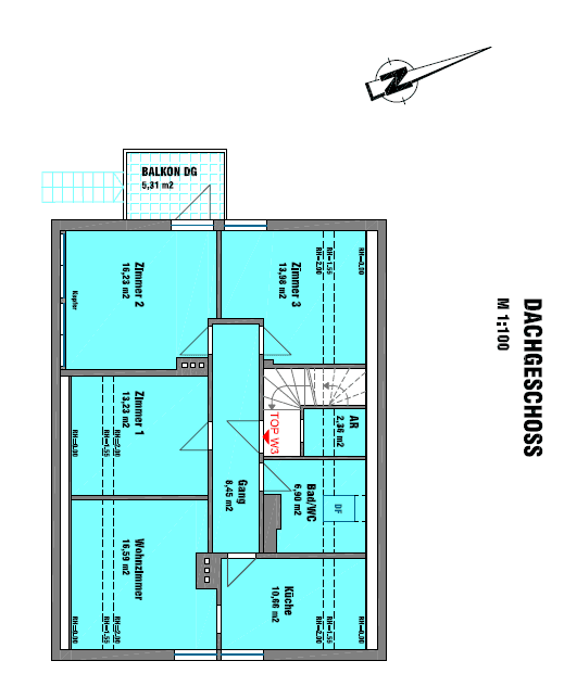 Grundriss lt. Nutzwertgutachten