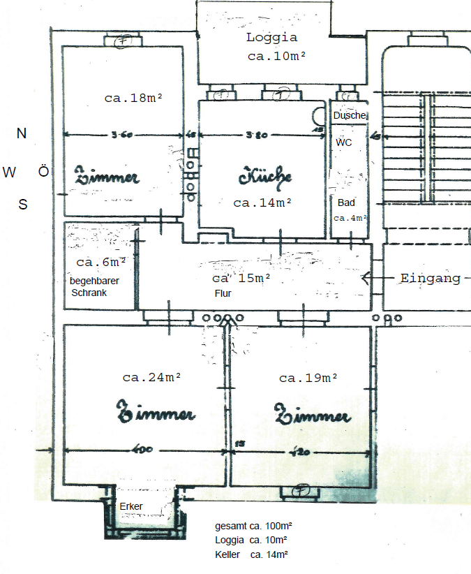 Grundrissplan