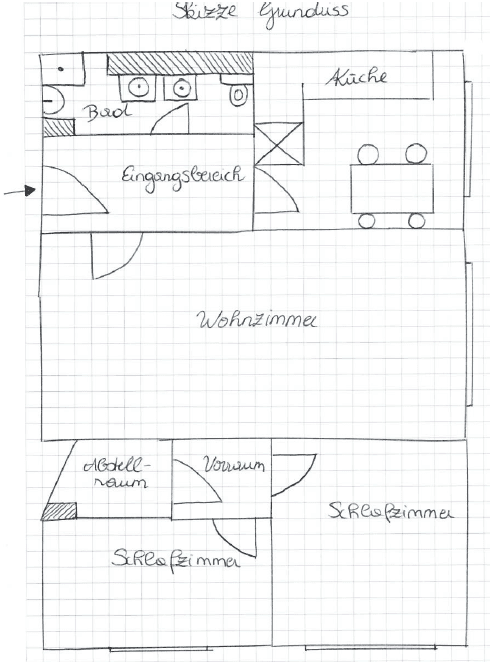 Skizze / Grundriss