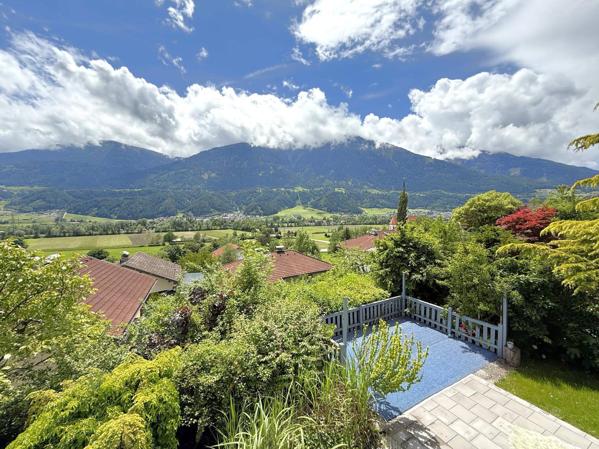 Ausblick Balkon