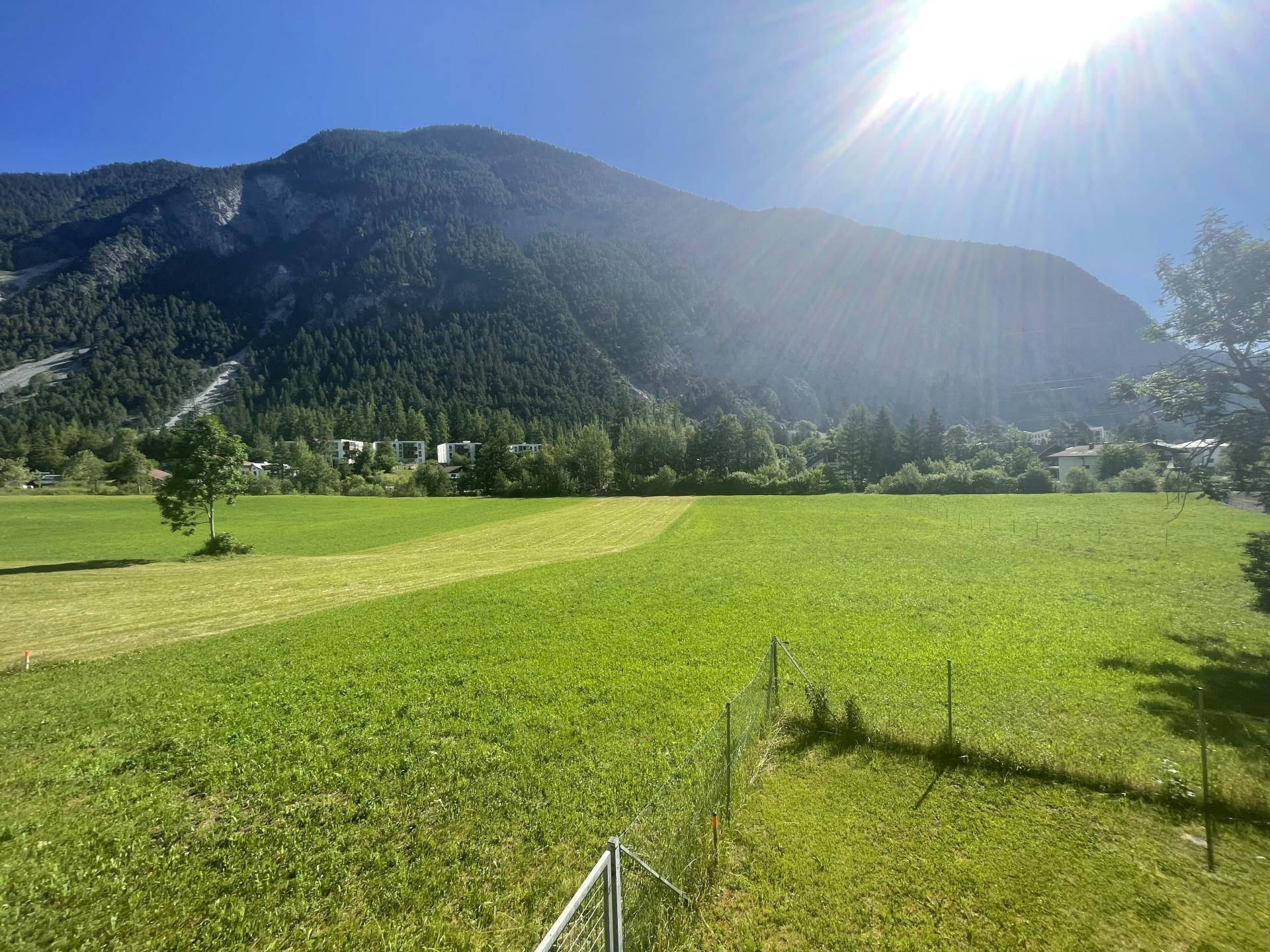 Aussicht von Balkon