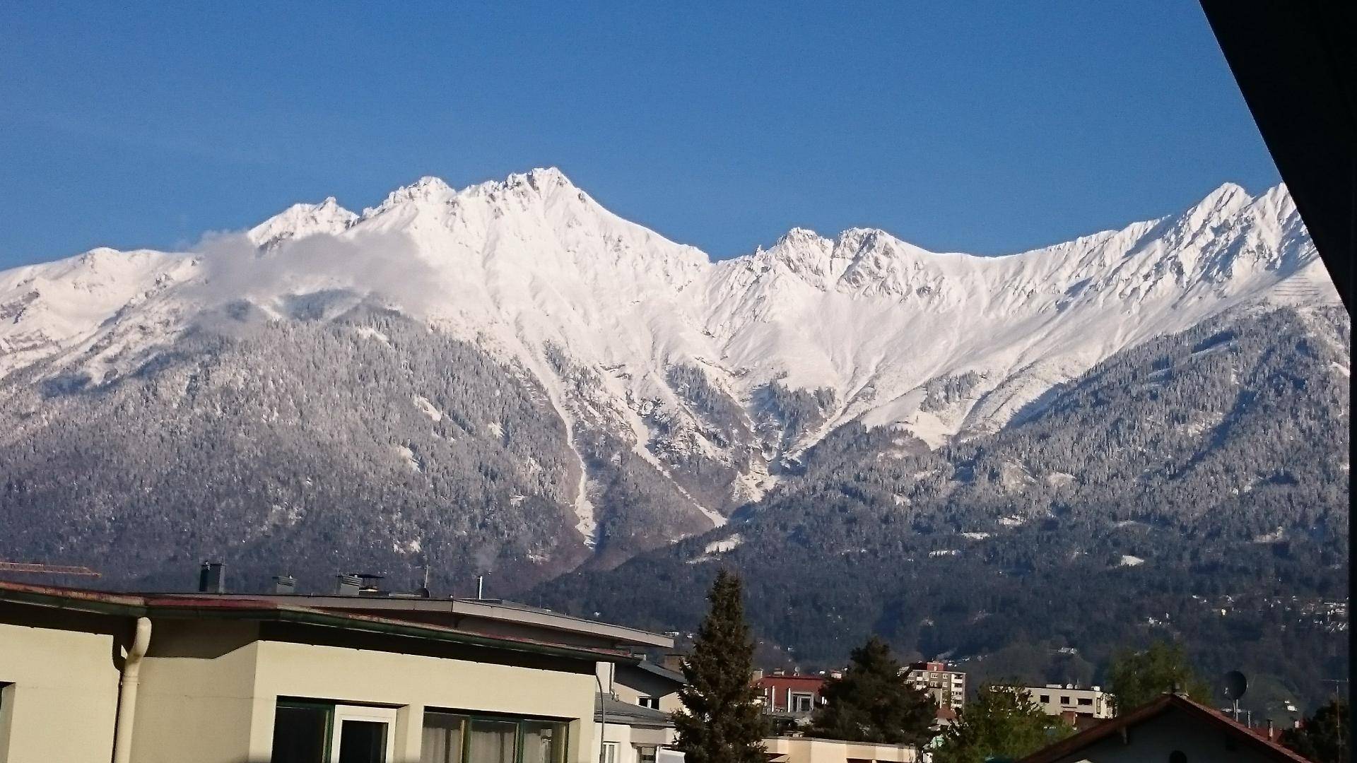 Ausblick Balkon