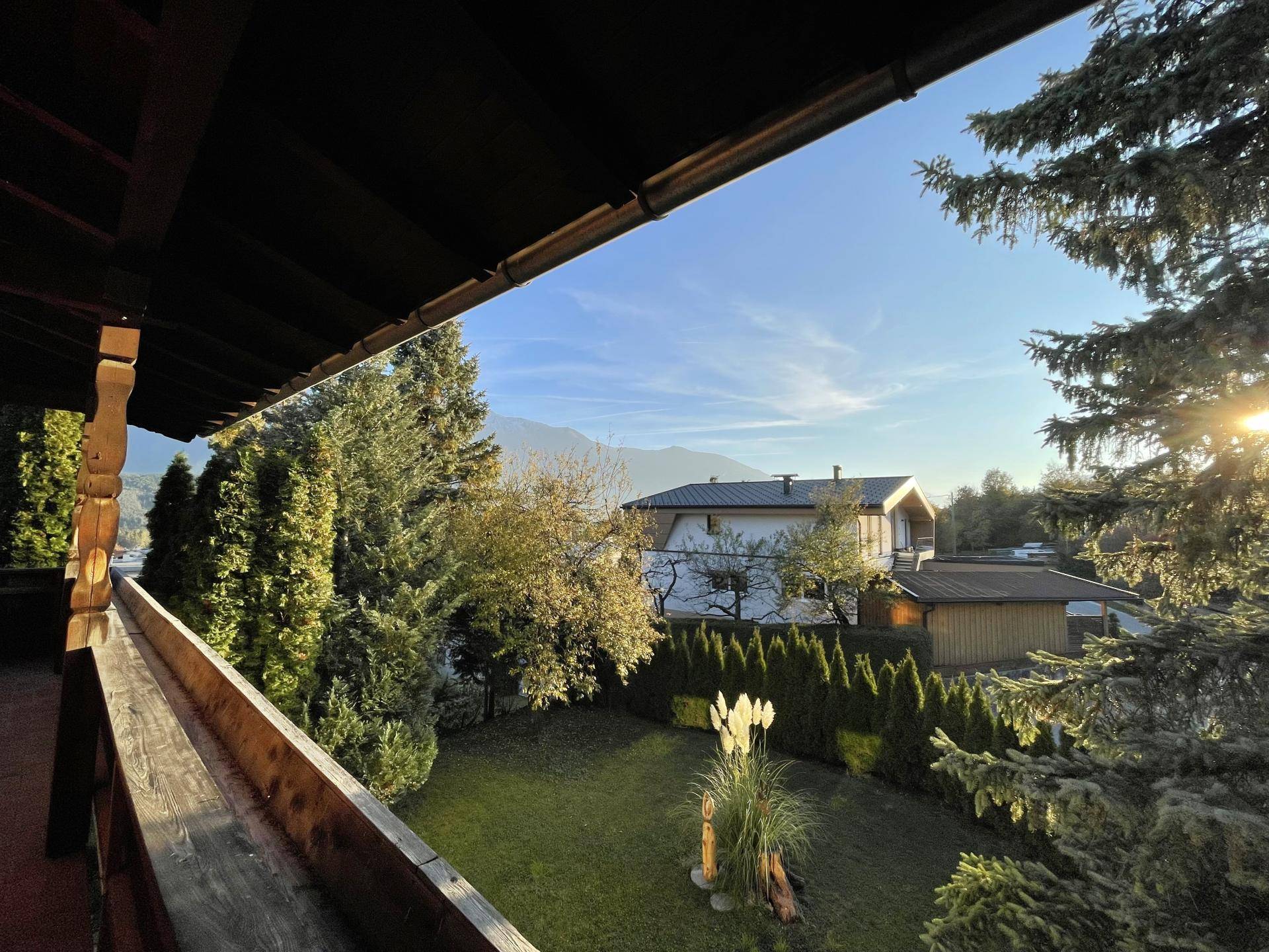 Balkon / Ausblick (5-Zimmer Wohnung / Top 1)