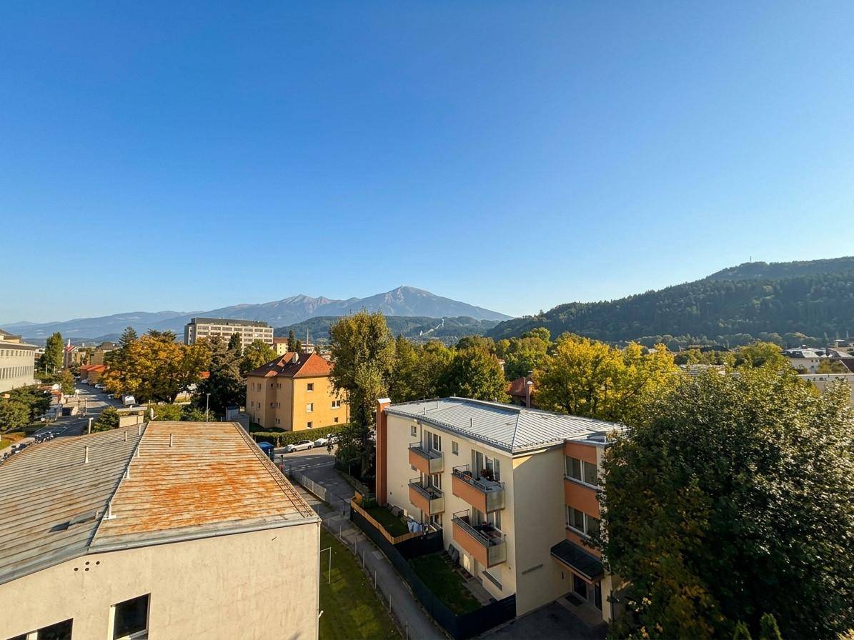 Aussicht vom Balkon