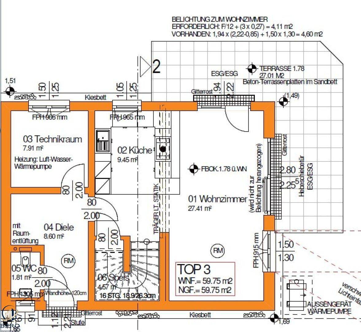 Haus 3- Grundriss- EG