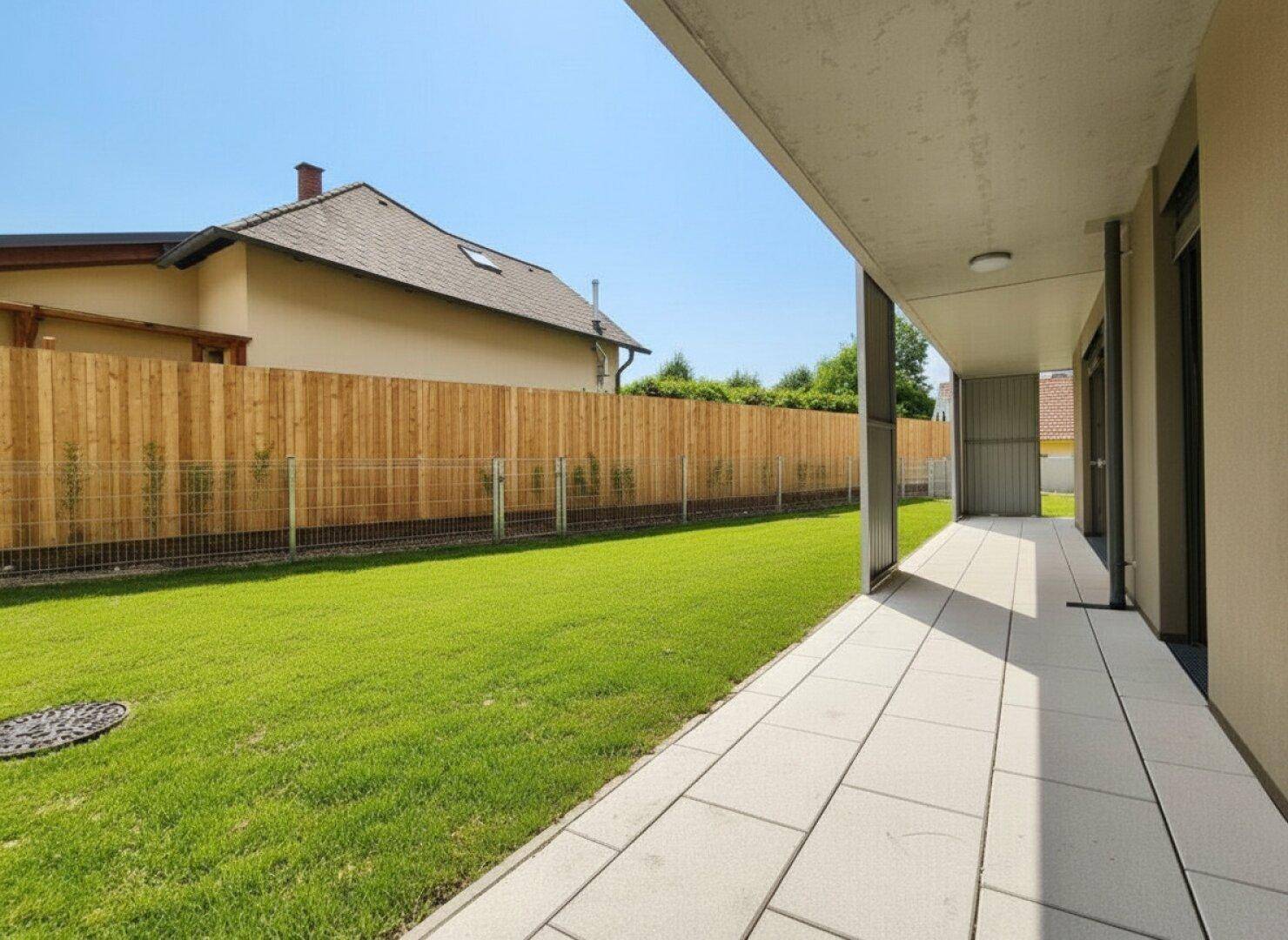FLORIANI – Quartier am Tullnerfeld - PROVISIONSFREI - Großzügige 4 Zimmer mit Loggia und schönem Garten - 2 Bäder - Viele Extras für ihr Wohlbefinden - Ansicht 4