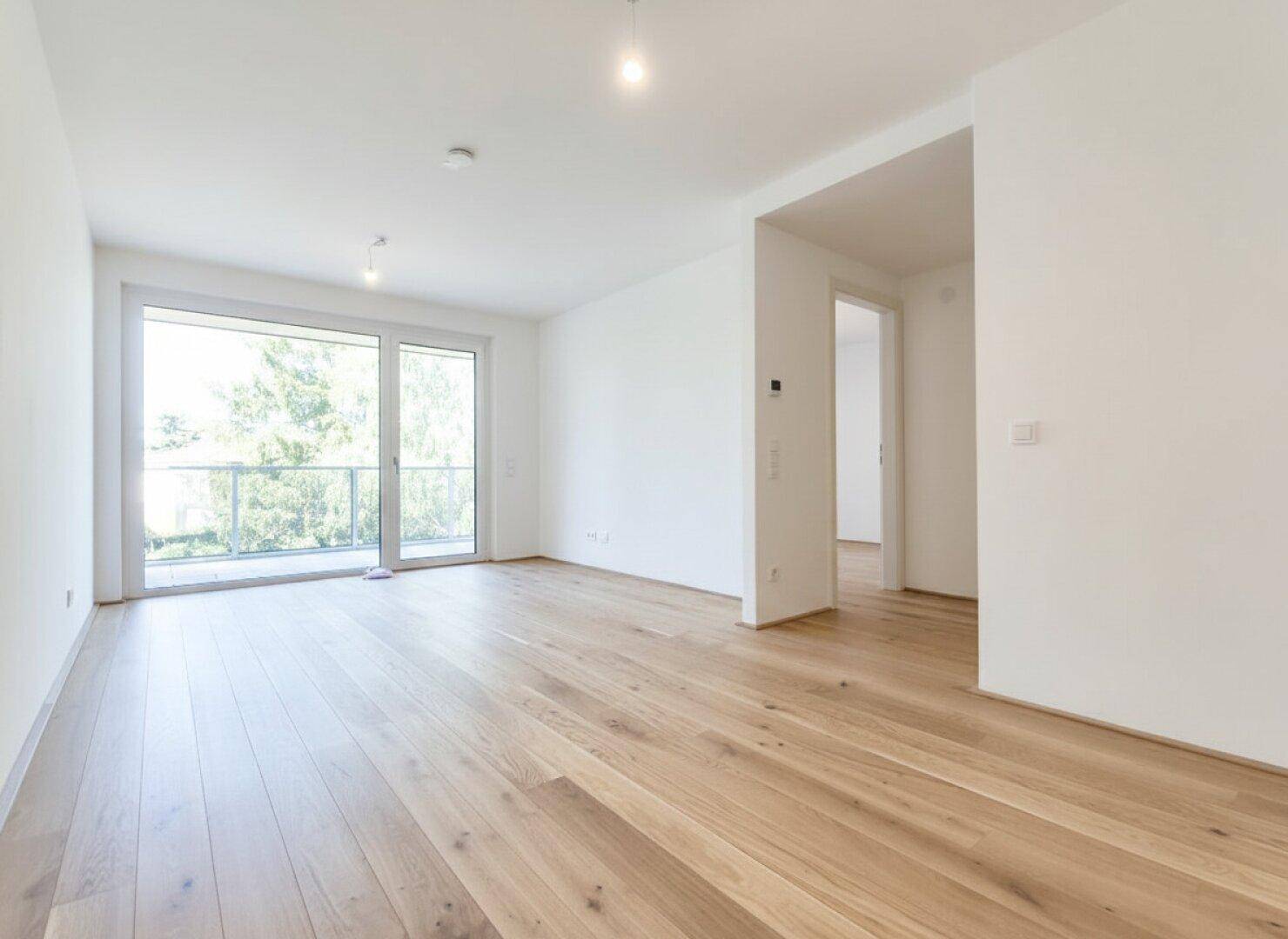 FLORIANI – Quartier am Tullnerfeld - 2 Zimmer mit sonniger West Freifläche - Hochwertige Ausstattung - Bahnhof Tullnerfeld in der Nähe - PROVISIONSFREI – pohled 2