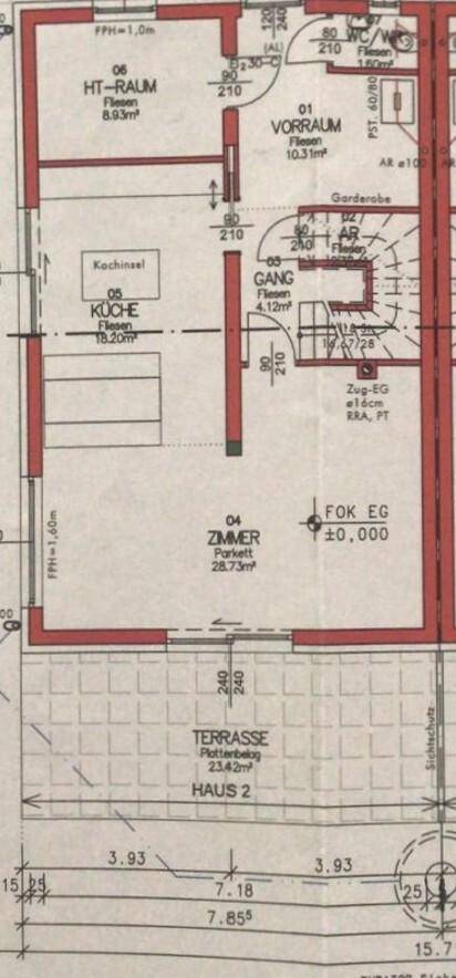 Plan Haus 2 EG
