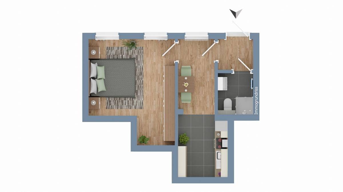 Grundriss Skizze