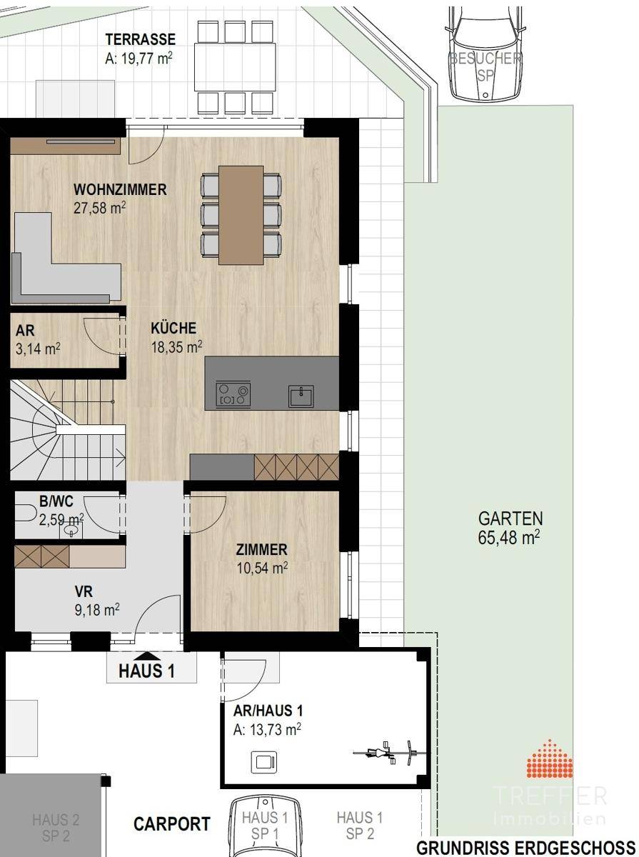 Grundriss Erdgeschoss