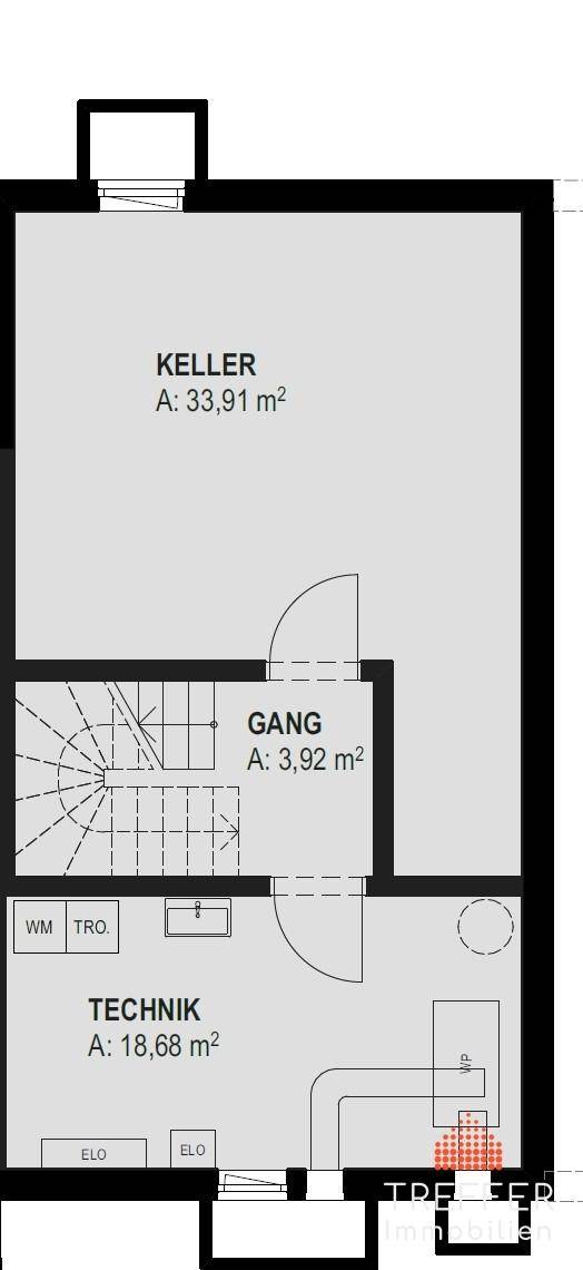 Grundriss Untergeschoss