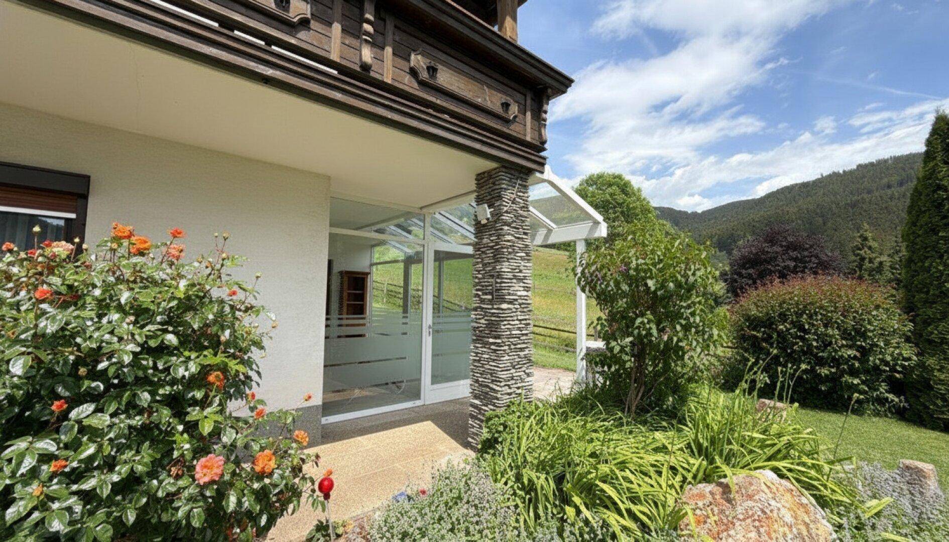 Sonniges Familienparadies in Zeltschach – Aussichtslage, moderne Energietechnik &amp; viel Platz - Ansicht 4