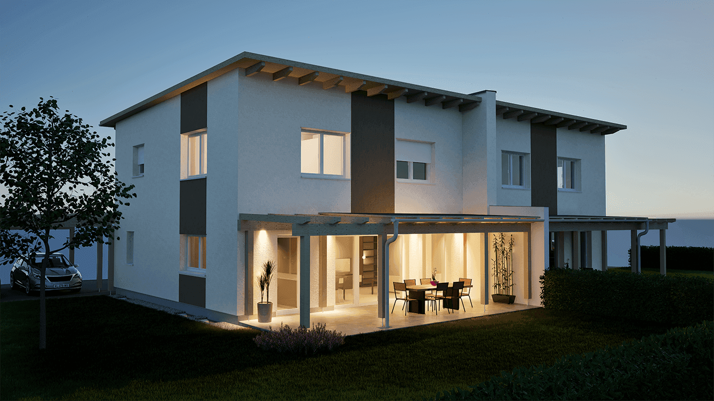 Wohnprojekt Feldkirchen / Feistritz Doppelwohnhaushälte - Ansicht 2