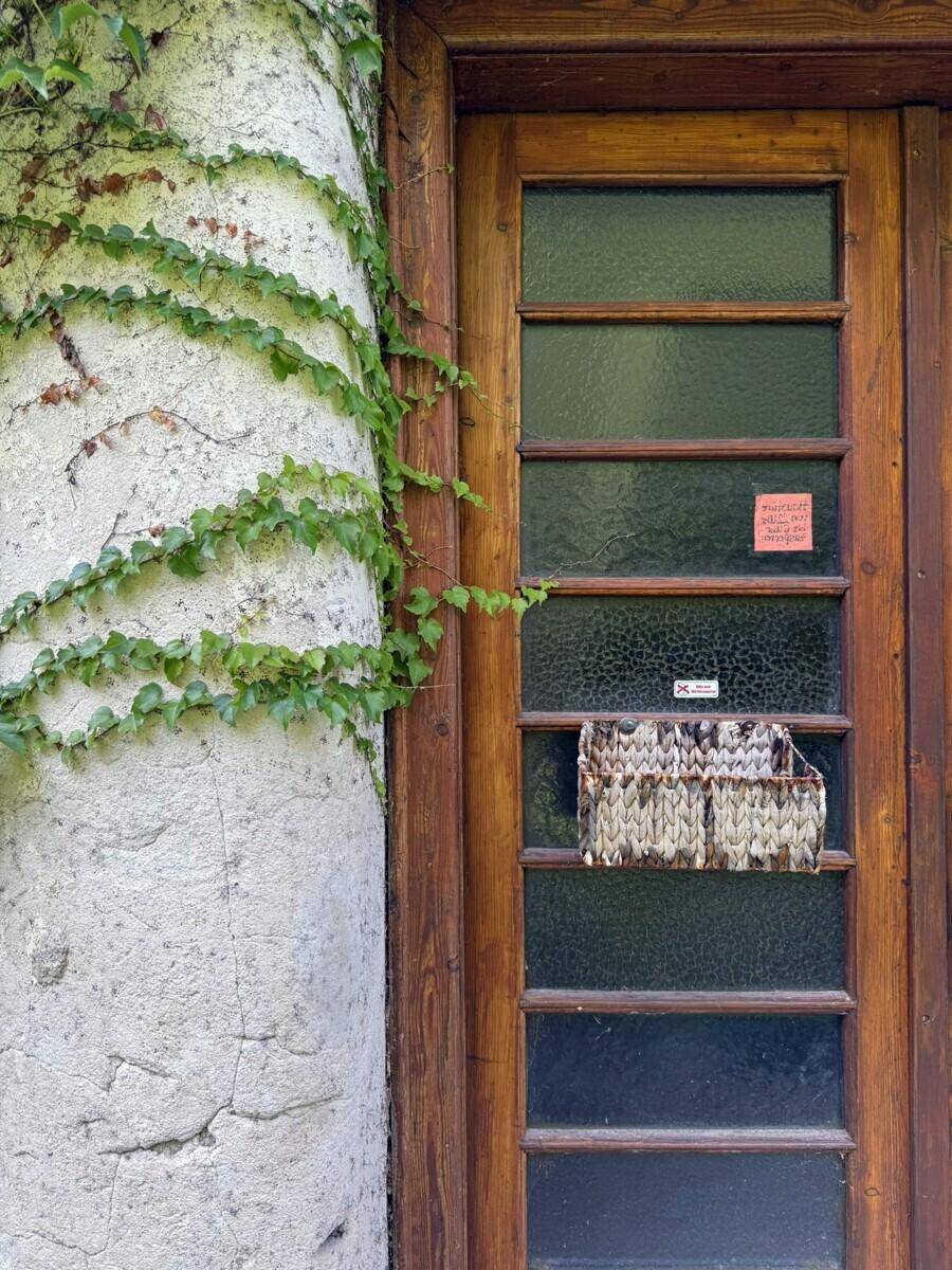 Blick zur Haustüre