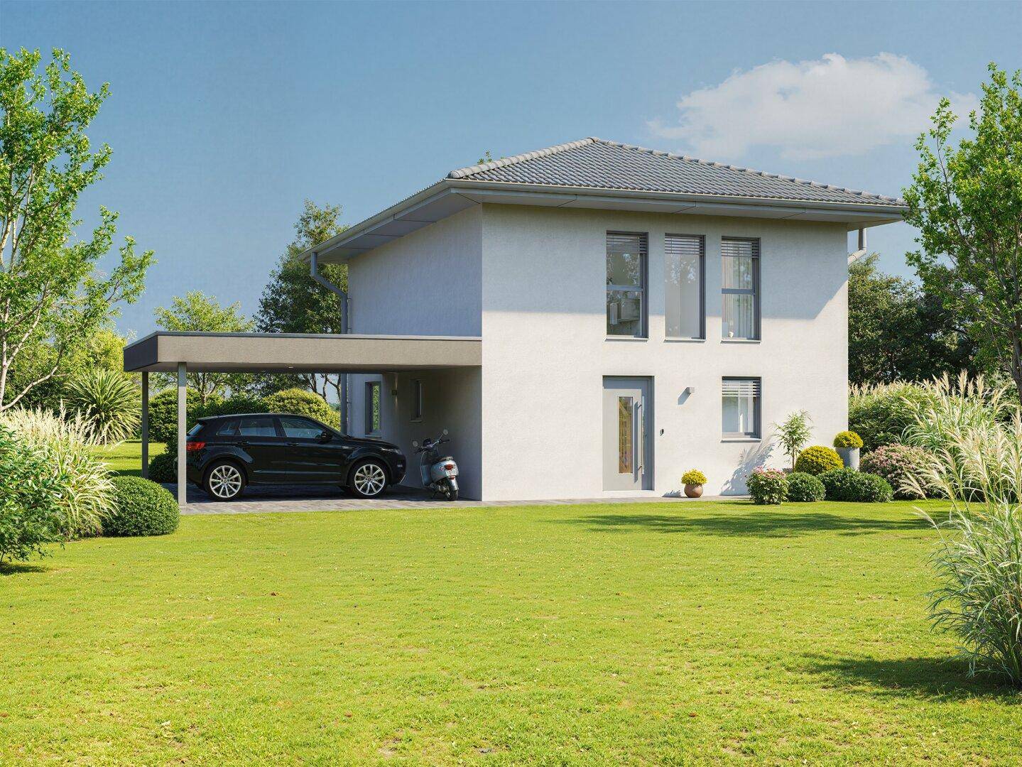 Familienfreundliches Einfamilienhaus mit sonnigem Südgrundstück in Grafenstein I LIVIN EFH 129 - Ansicht 5