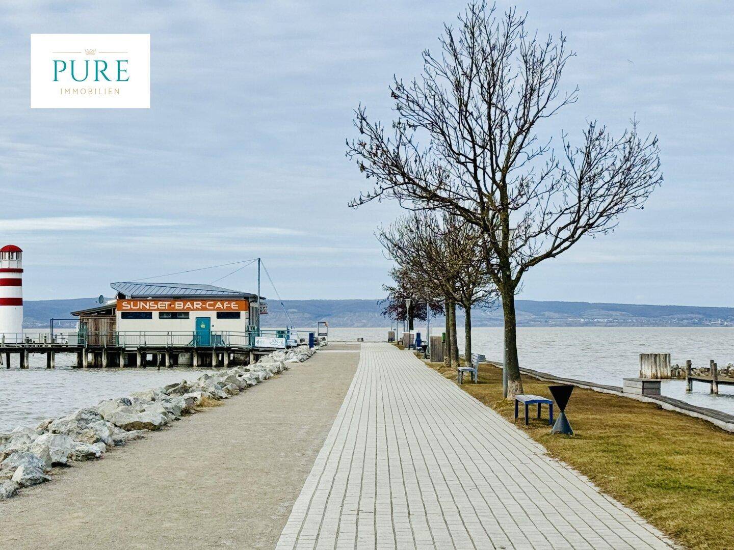 Podersdorf direkt am See gelegen