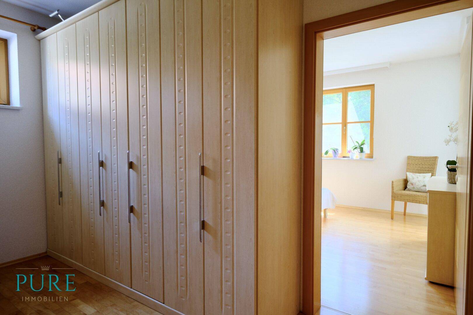 Geräumiger Schrankraum