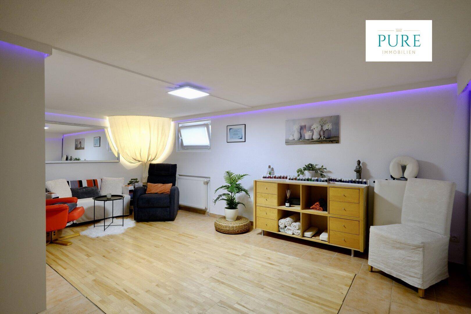 Beheizter Keller mit Aufenthaltsraum/Büro/ Hobby