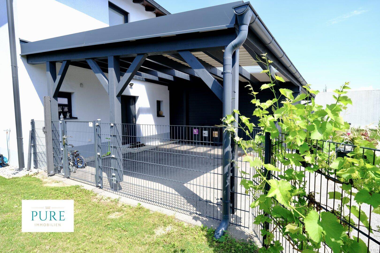 Caport & Gartenzugang