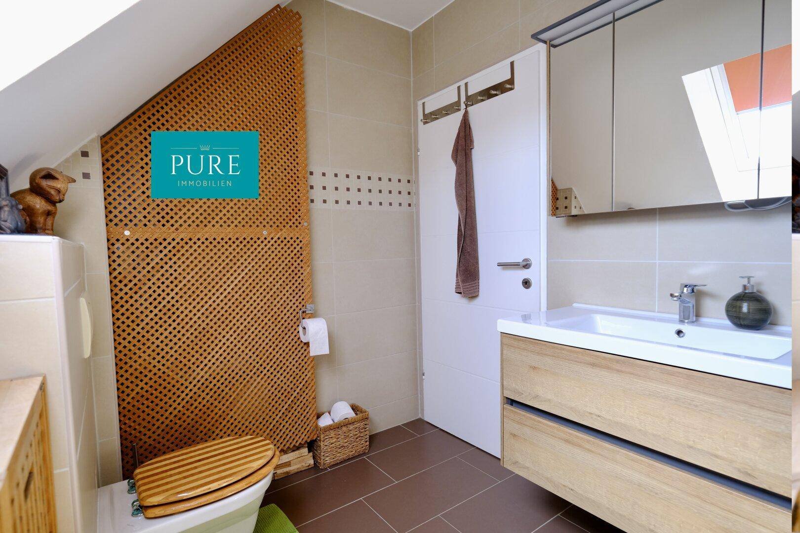 Badezimmer mit WC