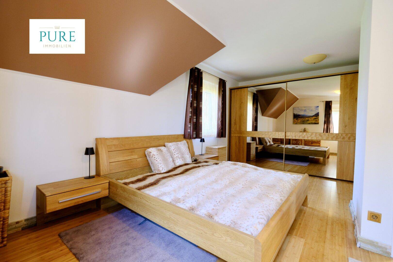 Schlafzimmer mit Klimaanalage