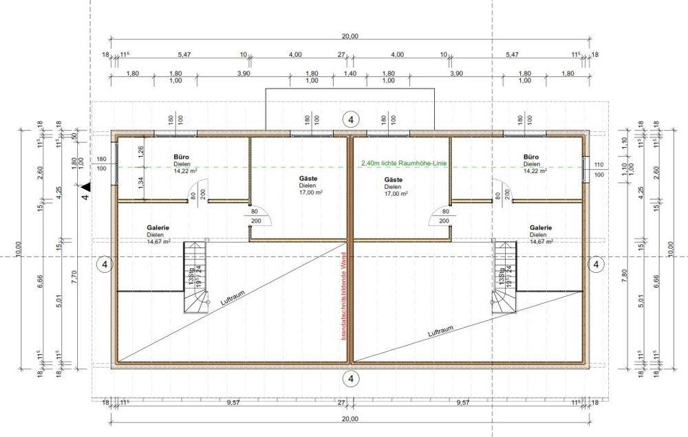 Grundriss Dachgeschoss