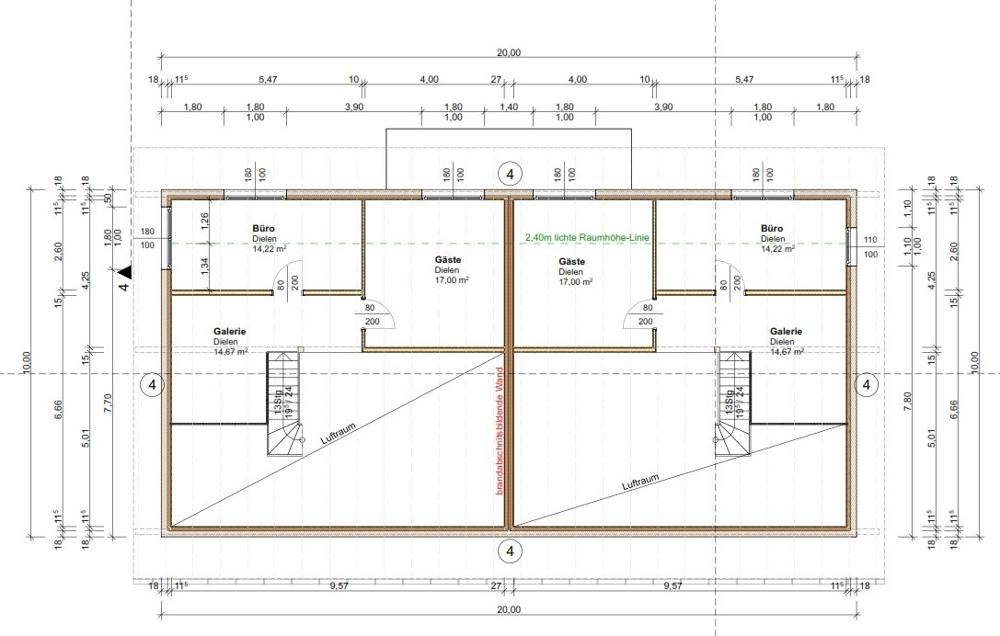 Grundriss Dachgeschoss