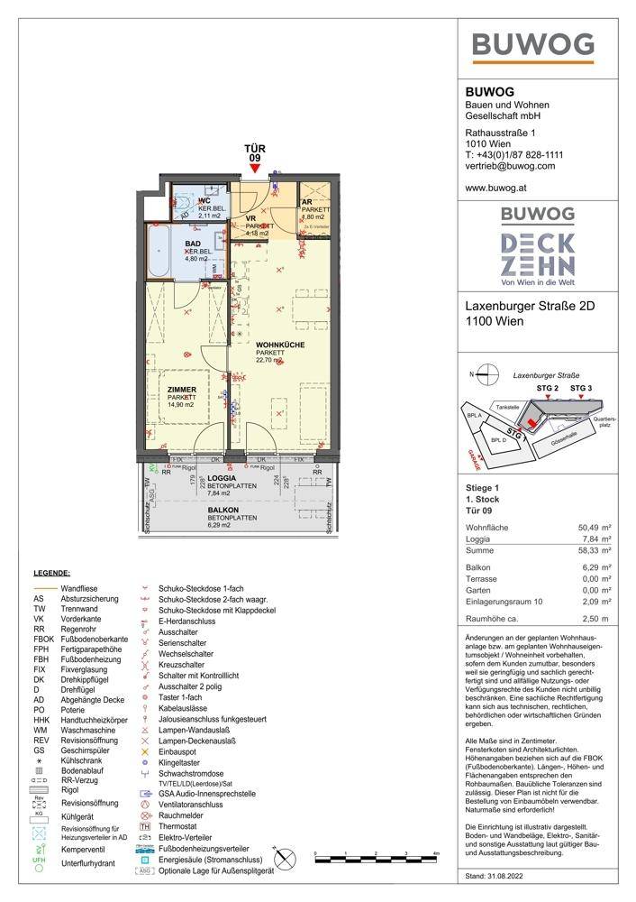 Wohnungsplan 1.09