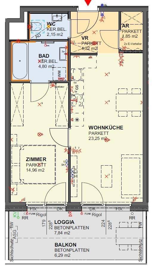 Wohnungsplan