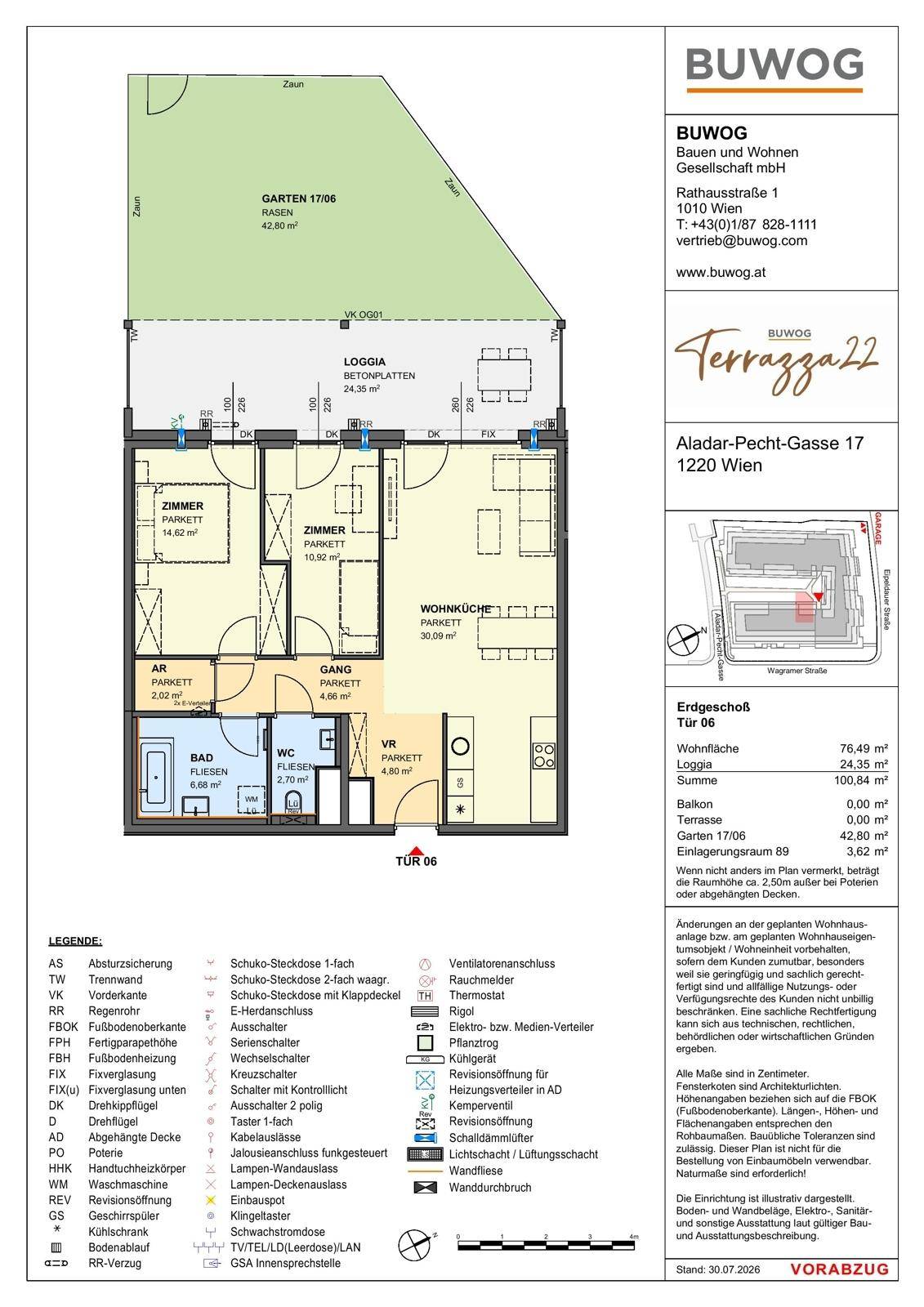 Wohnungsplan 17.06