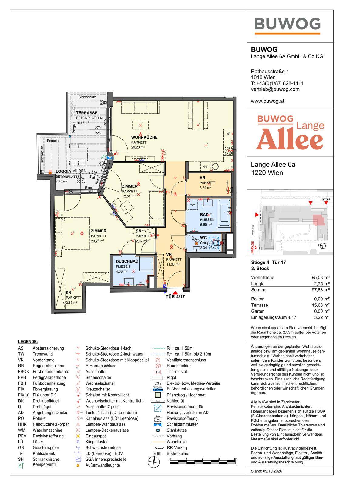 Wohnungsplan