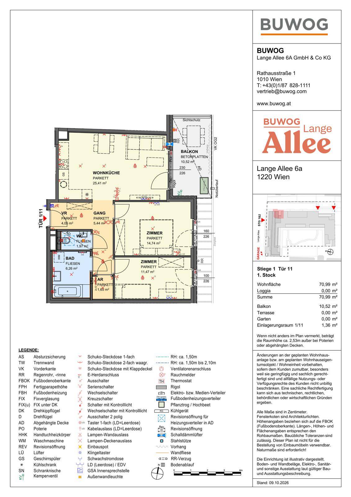 Wohnungsplan