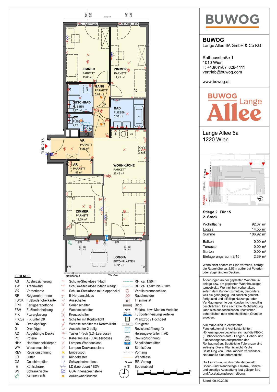 Wohnungsplan