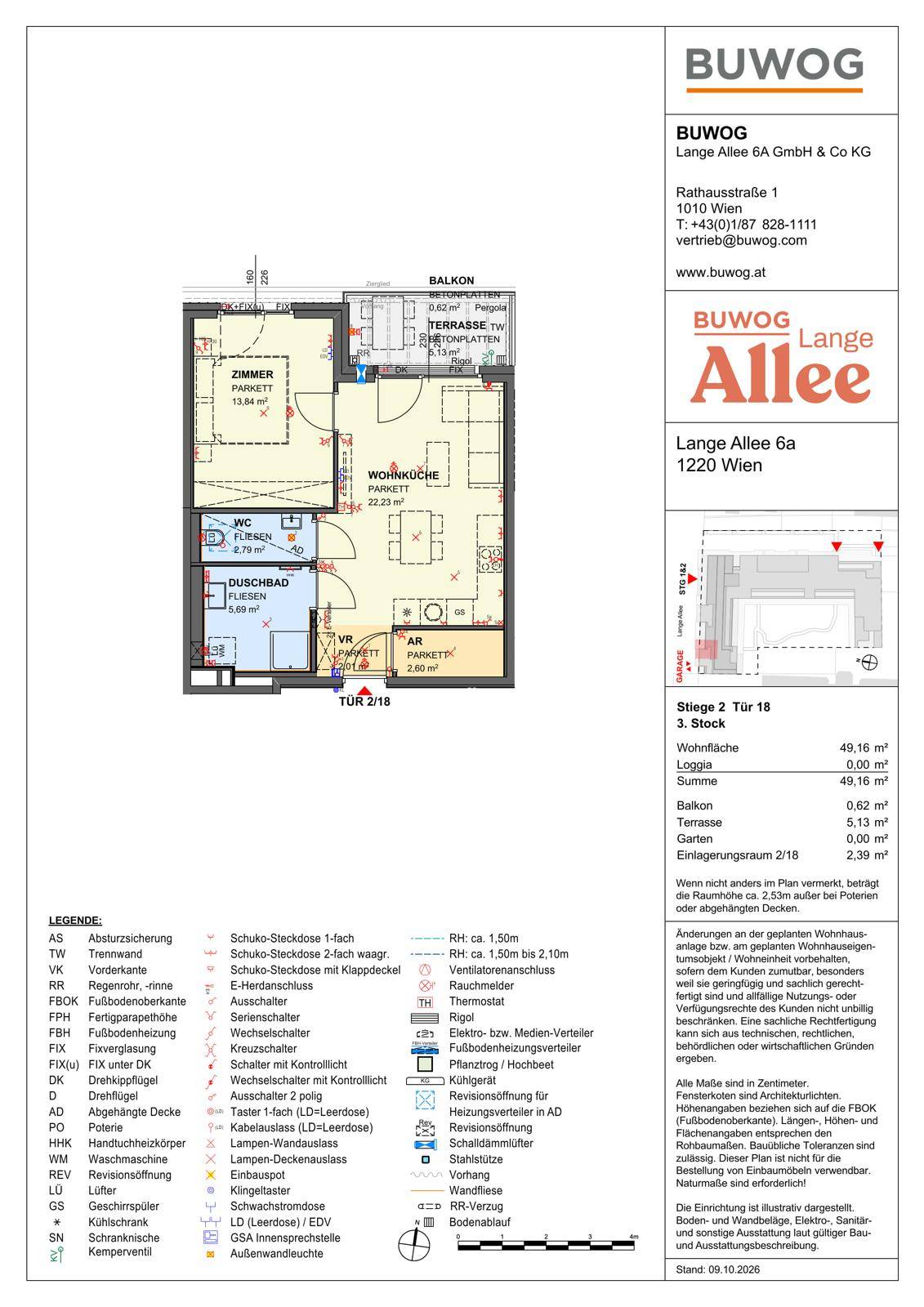 Wohnungsplan