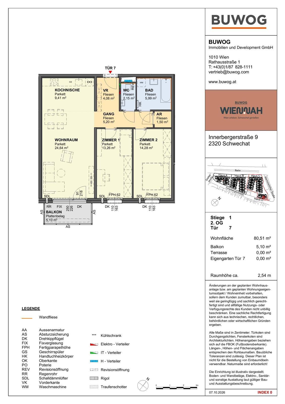 Wohnungsplan