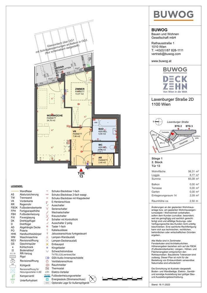 Wohnungsplan 1.13