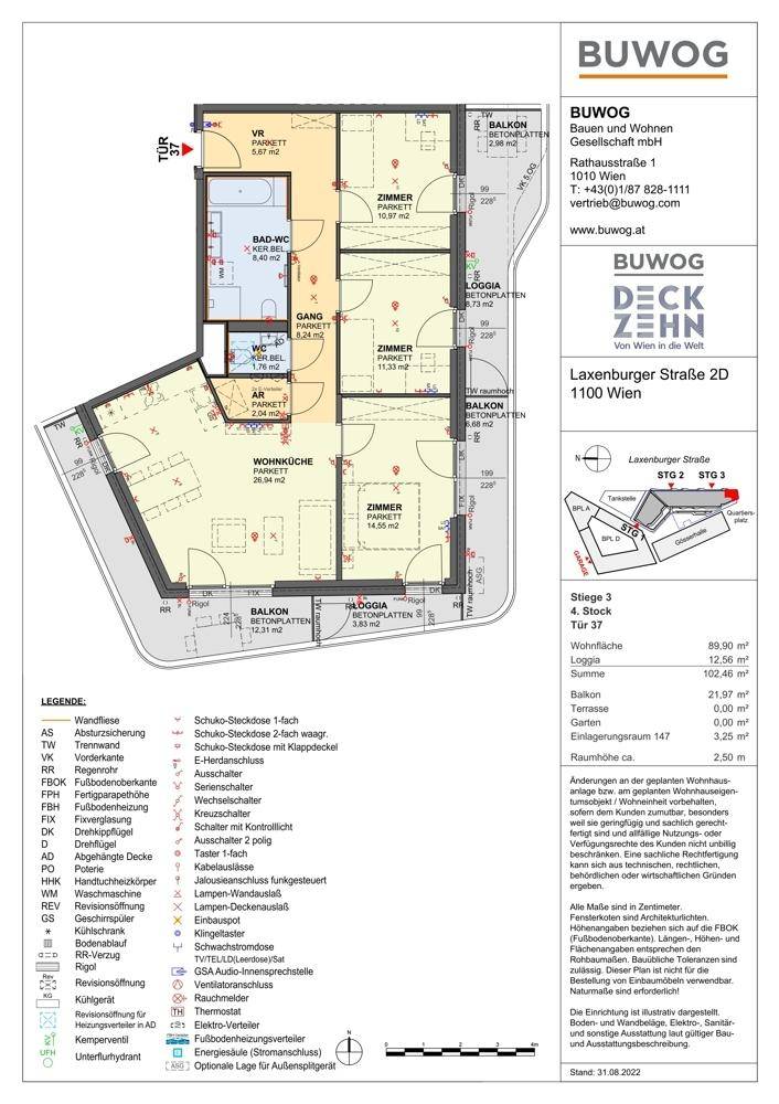 Wohnungsplan