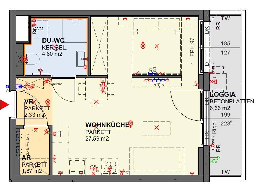 Wohnungsplan