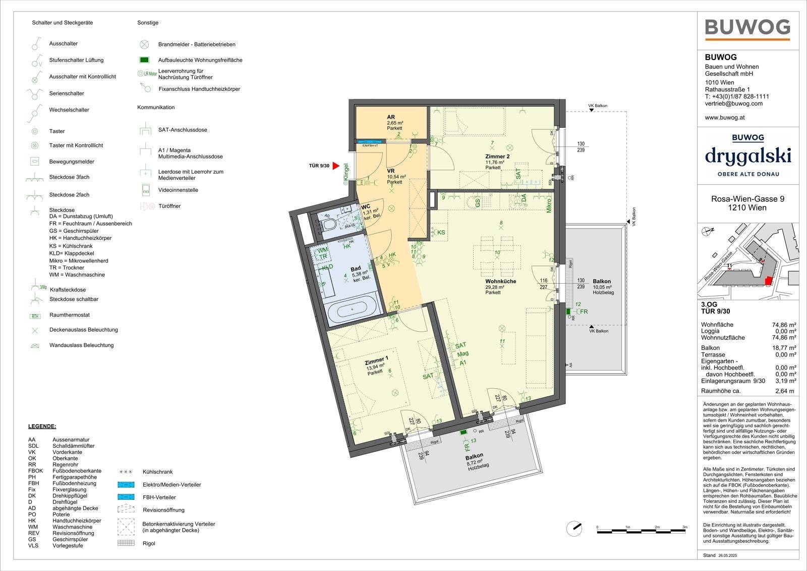 Wohnungsplan 9/30