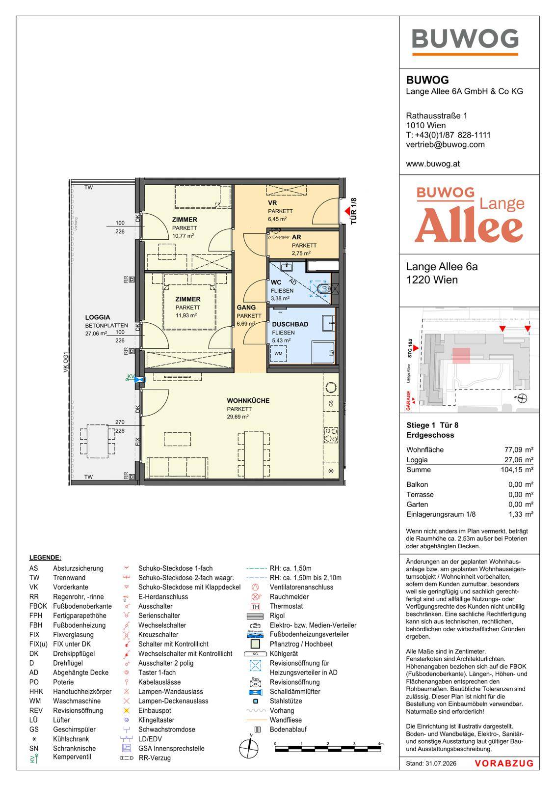 Wohnungsplan 1.8